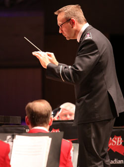 BM John Lam conducting the CSB at Roy Thomson Hall